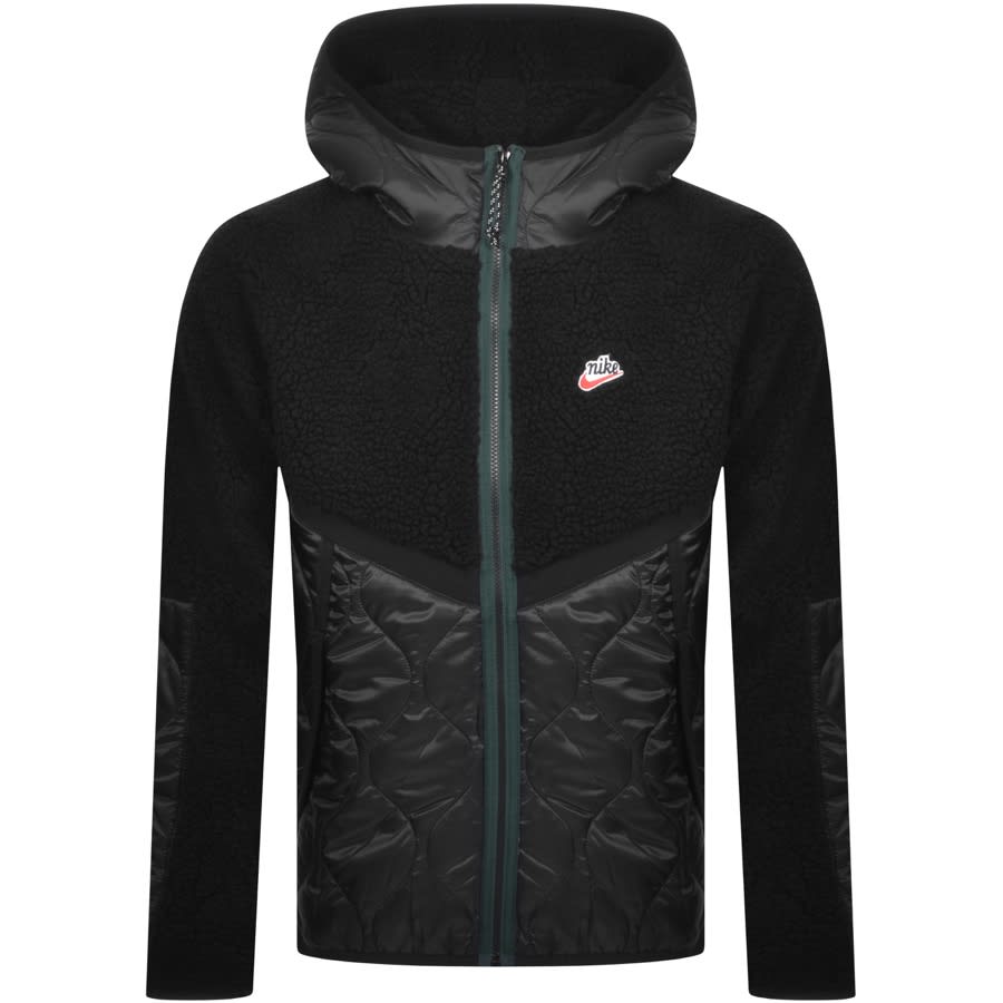 Alternative Image for ProductNike Winter Hooded Jacket Black1